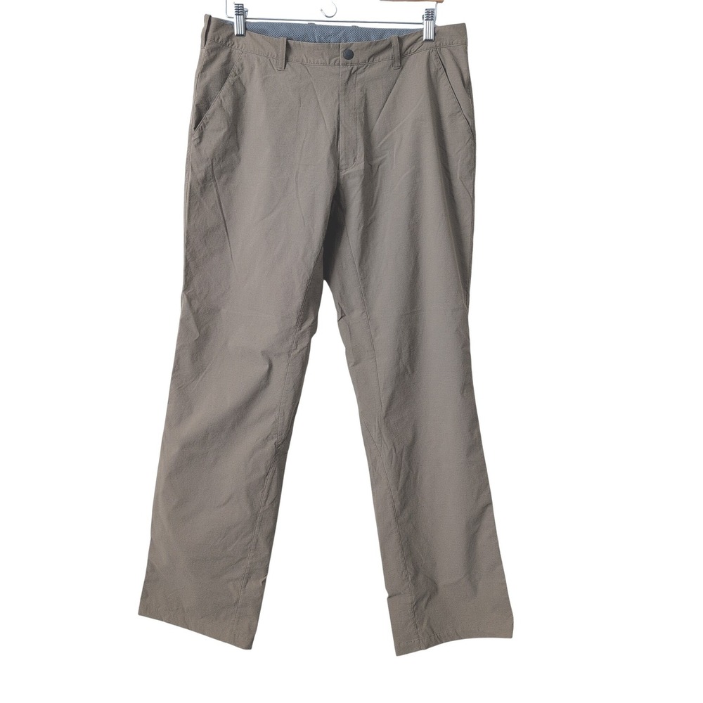 Montbell Mens Stretch OD Brown Hiking Pants Technical Outdoor Trekking L 2305106
